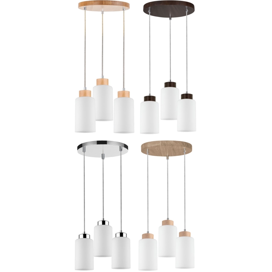 Pantalla de recambio para candelabro  BOSCO E27 diá. 9,5 cm blanco
