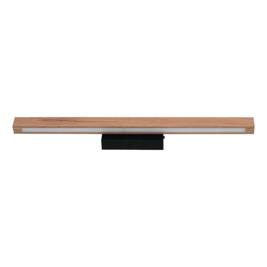 Aplique LED de baño AQUAVIVA LED/12W/230V 80 cm IP44 roble