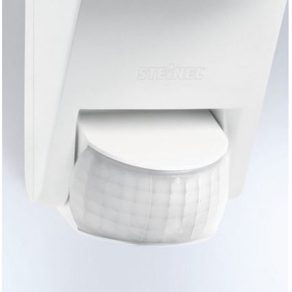 STEINEL 005917 - Aplique exterior con sensor L585S 1xE27/60W blanco IP44