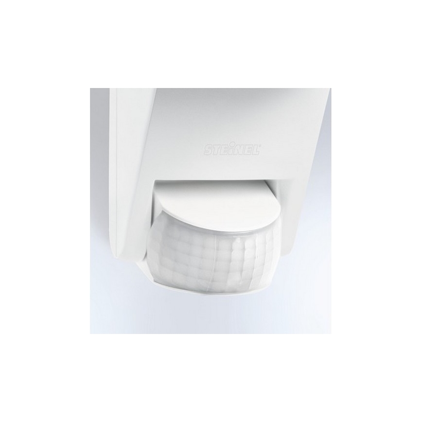 STEINEL 005917 - Aplique exterior con sensor L585S 1xE27/60W blanco IP44
