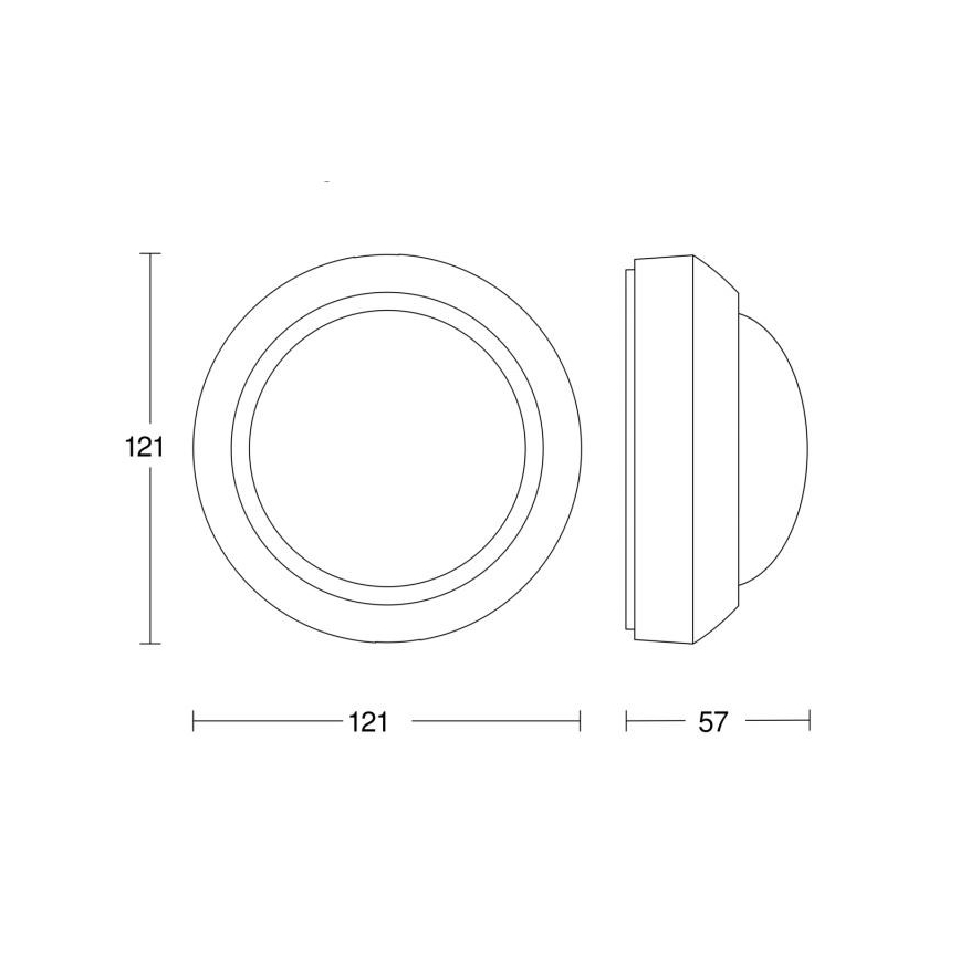STEINEL 006532 - Sensor de movimiento exterior IS360-3 blanco IP54
