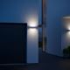 STEINEL 009847 - Lámpara LED de pared para exteriores con sensor L810LED iHF LED/12W IP44