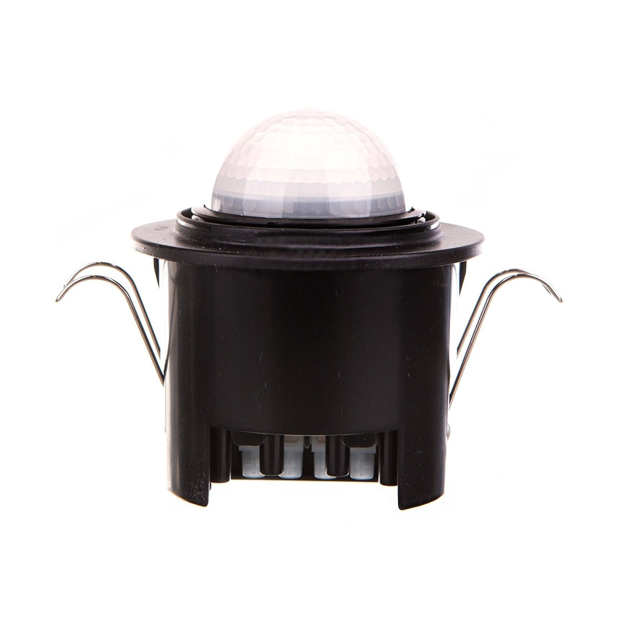 STEINEL 032852 - Sensor de movimiento empotrable exterior IS360-1DE negro IP54