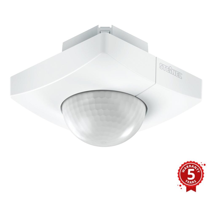 STEINEL 033460 - Sensor de movimiento empotrable IS 3360 COM1 blanco