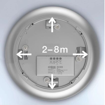 Steinel 035440 - LED Lámpara exterior con sensor QUATTRO LED/10W/230V IP54