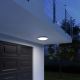 Steinel 035440 - LED Lámpara exterior con sensor QUATTRO LED/10W/230V IP54