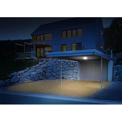 Steinel 035440 - LED Lámpara exterior con sensor QUATTRO LED/10W/230V IP54