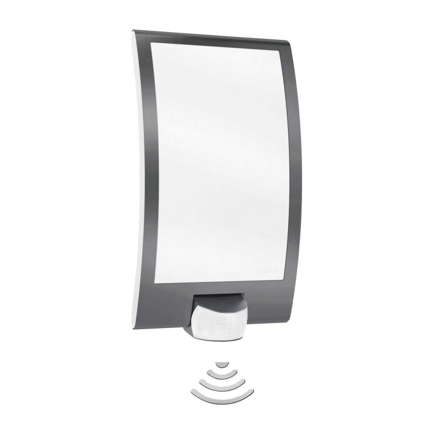STEINEL 035709 - Lámpara exterior con sensor L22 1xE27/60W/230V IP44