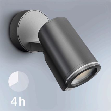 STEINEL 058630 - Aplique para exterior LED con sensor SPOT ONE 1xGU10/7W/230V IP44