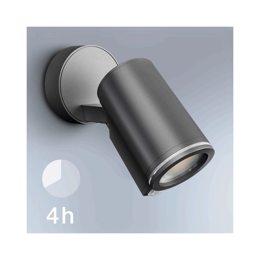 STEINEL 058630 - Aplique para exterior LED con sensor SPOT ONE 1xGU10/7W/230V IP44