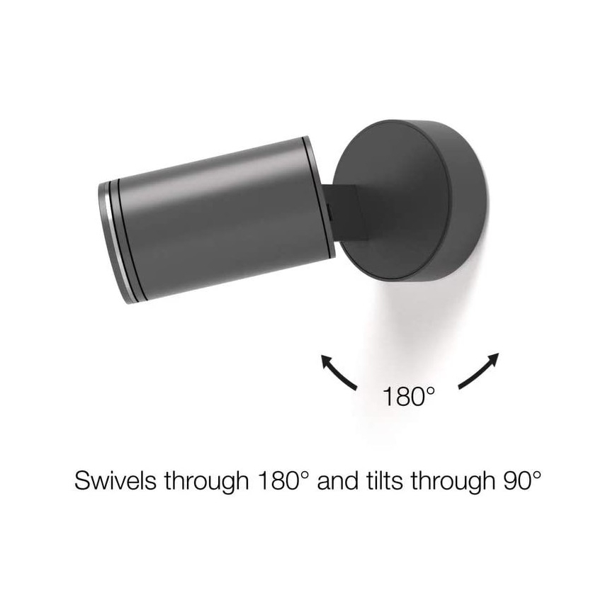 STEINEL 058630 - Aplique para exterior LED con sensor SPOT ONE 1xGU10/7W/230V IP44