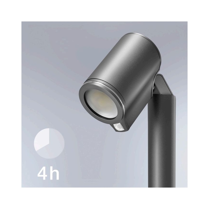 STEINEL 058661 - Lámpara de exterior LED con sensor SPOT WAY 1xGU10/7W/230V IP44