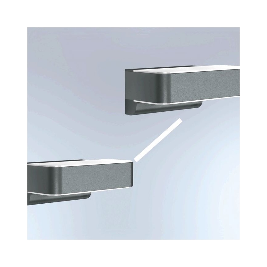 STEINEL 065706 - Aplique para exterior LED con sensor L810 LED/12,5W/230V IP44