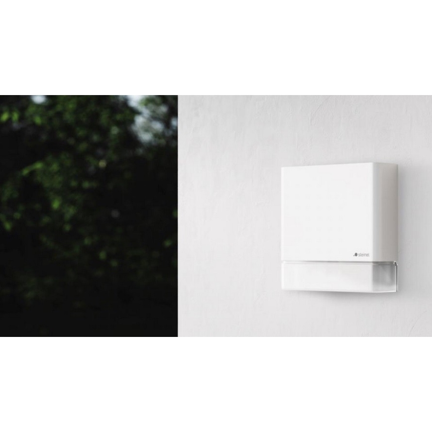 Steinel 066109 - Sensor de movimiento para exteriores IS 180 DIGI HD COM1 IP54 blanco