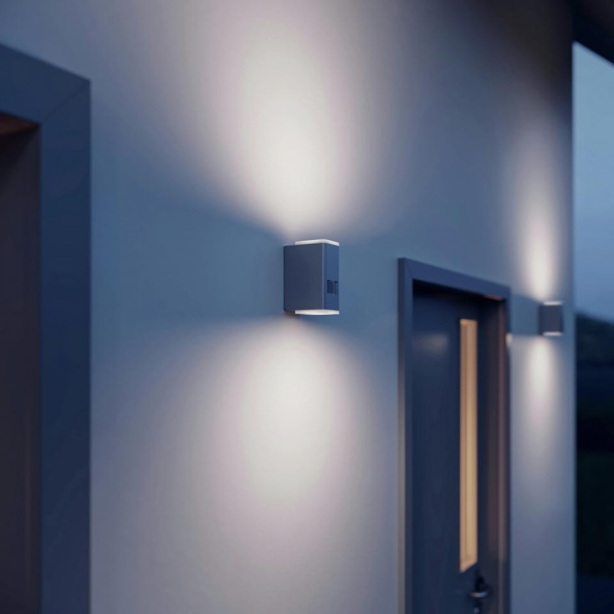 Steinel 067199 - Aplique LED de exterior con sensor L 930 S LED/9,3W/230V IP44 antracita