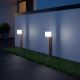 Steinel 079284 - Lámpara de exterior LED GL 80 C LED/9,1W/230V IP44 antracita
