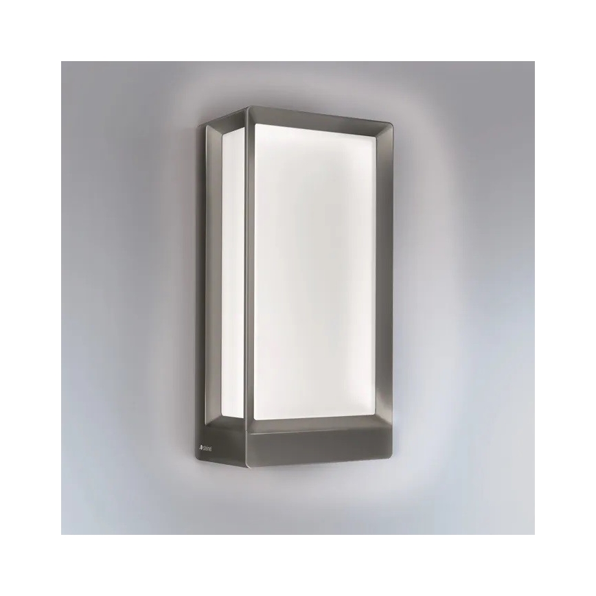 Steinel 085254 - LED Aplique de exterior regulable L42C LED/12,6W/230V IP54