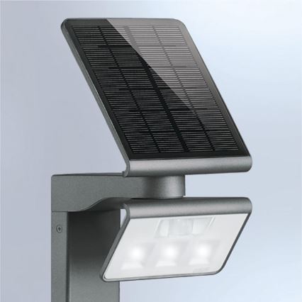 Steinel 085681 - Lámpara solar LED para exteriores con sensor XSolar GL-S LED/1,2W/2500 mAh IP44