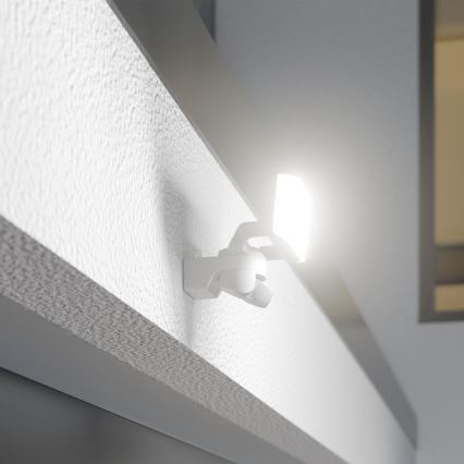 Steinel 089894 - Reflector LED con sensor XLED PROTECT LED/14,3W/230V 3000K IP54 blanco