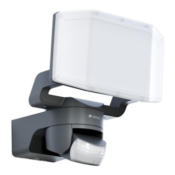 Steinel 090012 - Reflector LED con sensor XLED PROTECT LED/14,3W/230V 3000K IP54 antracita