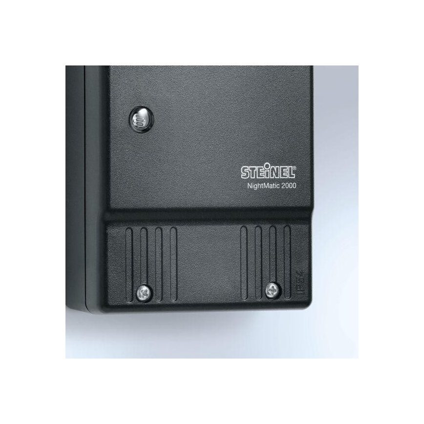STEINEL 550318 - Interruptor crepuscular NightMatic 2000 negro IP54