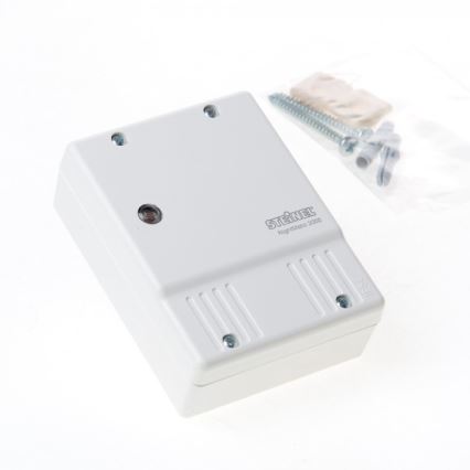 STEINEL 550417 - Interruptor crepuscular NightMatic 2000 blanco IP54