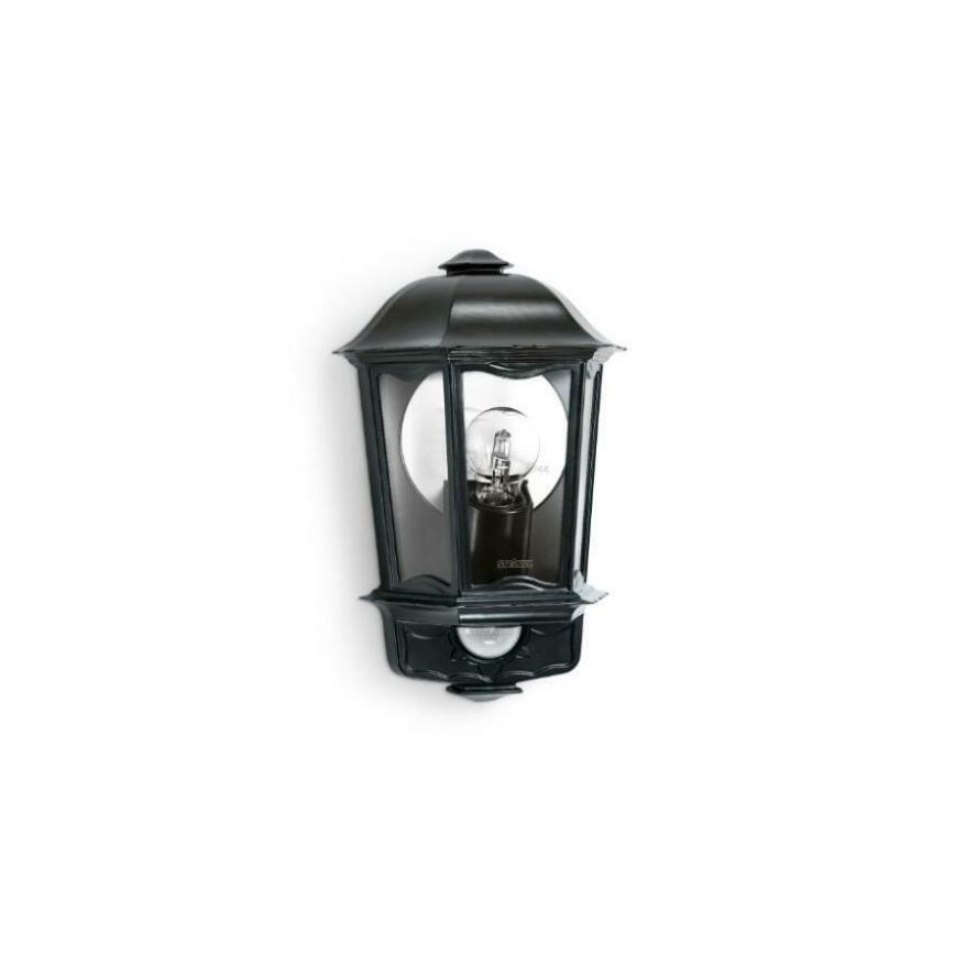 Steinel 644413 - Lámpara de pared con sensor para exteriores L 190 S 1xE27/100W/230V IP44