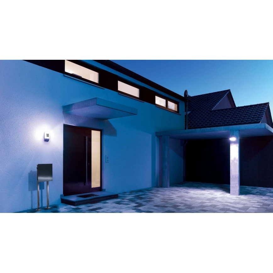 STEINEL 650513 - L1 Lámpara con sensor exterior blanco IP44
