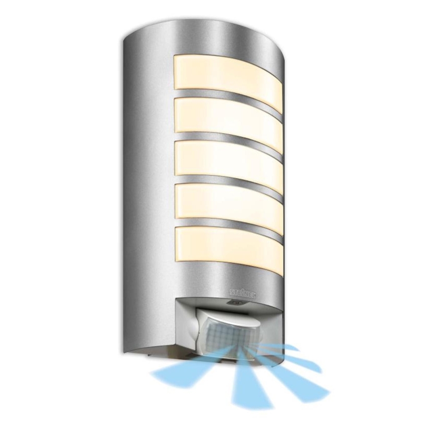 Steinel 657918 - Lámpara de exterior con sensor L12S 1xE27/60W/230V IP44