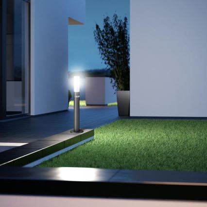 STEINEL 69469 - Lámpara LED de exterior GL 65 LED/8,5W/230V IP44 3000K antracita