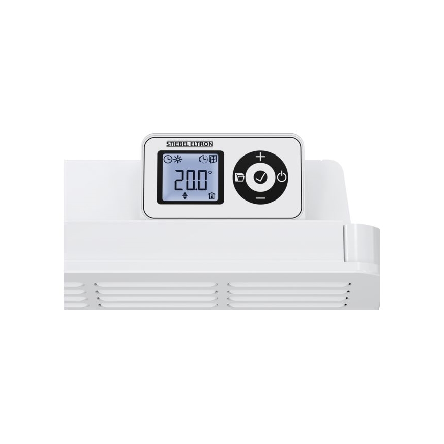 Stiebel Eltron - Convector de pared con pantalla LCD y termostato electrónico 3000W/230V IP24