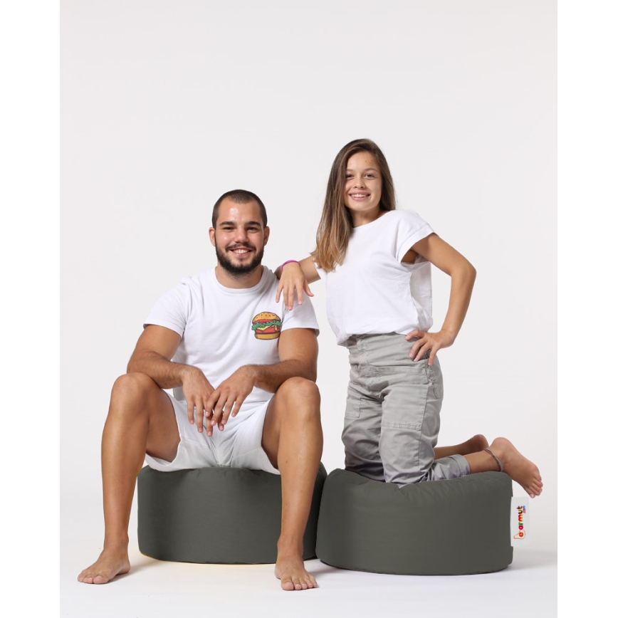 Taburete 55 cm gris