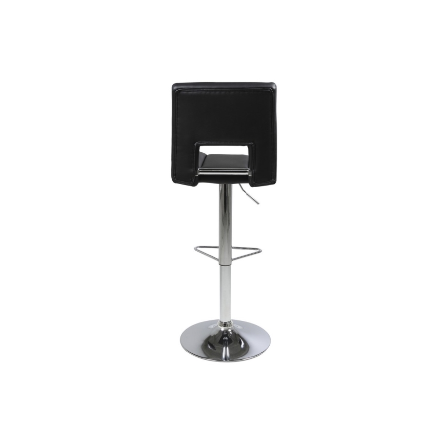 Taburete SERENA 1 pz negro/cromo mate
