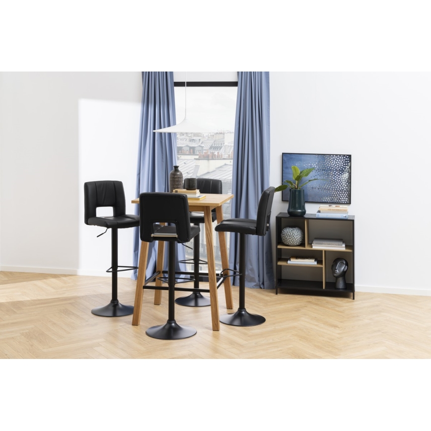 Taburete SERENA 1 pz negro