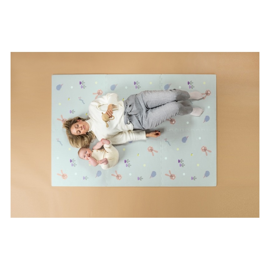 Taf Toys - Alfombra de juego infantil XL Puzzle Garden