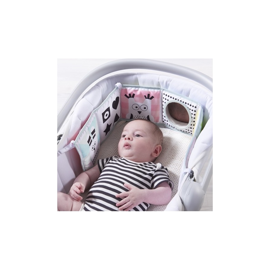 Taf Toys - Libro textil infantil 3en1 animales