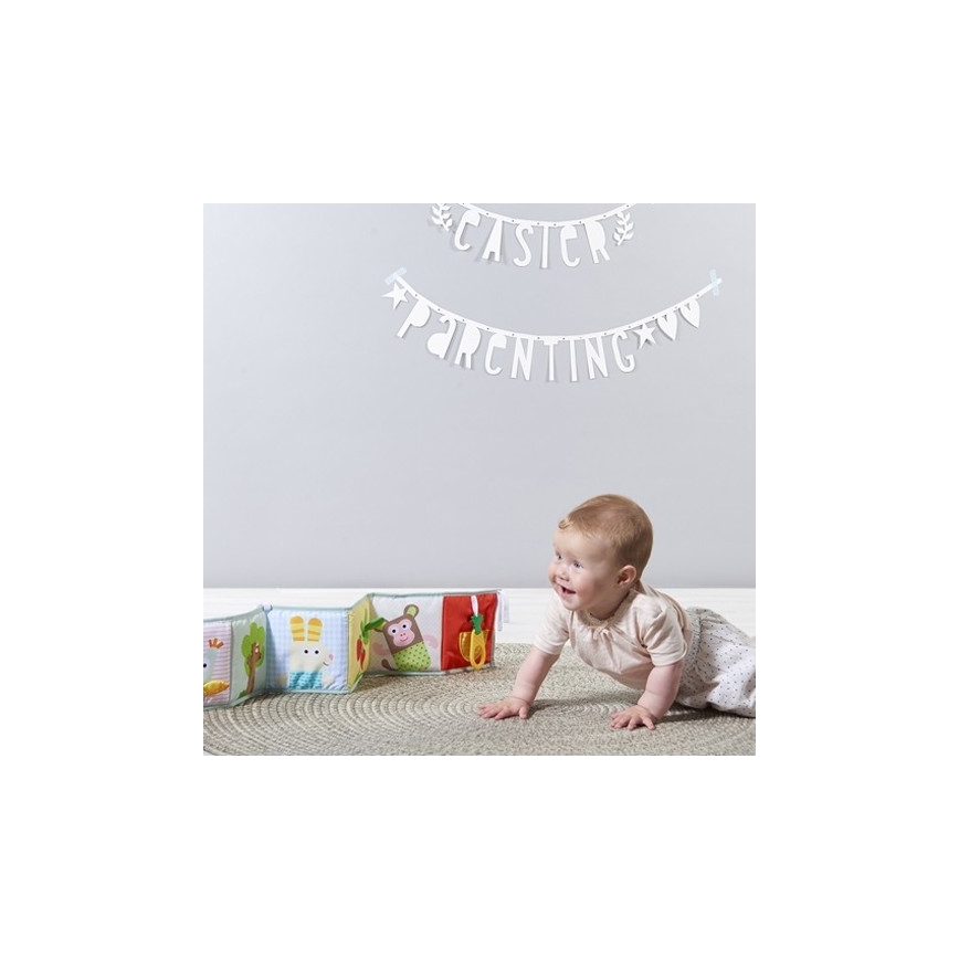 Taf Toys - Libro textil infantil 3en1 animales