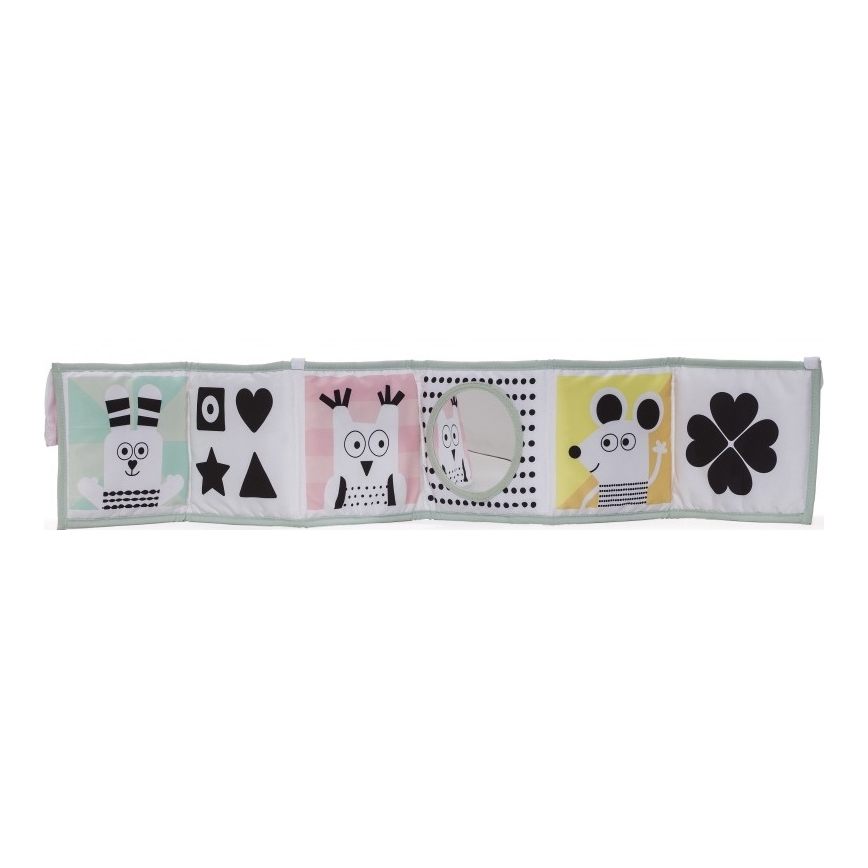 Taf Toys - Libro textil infantil 3en1 animales