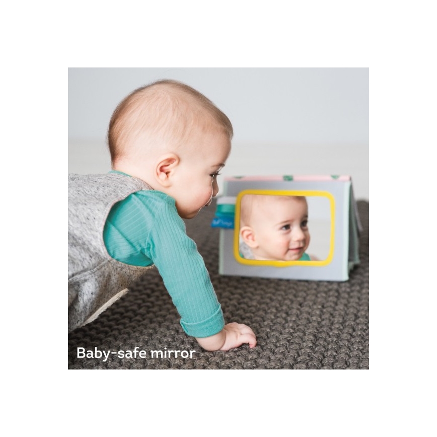 Taf Toys - Libro textil infantil con koala espejo