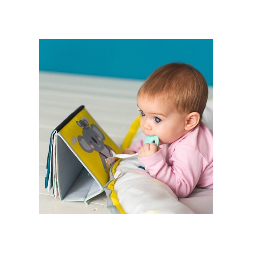 Taf Toys - Libro textil infantil con koala espejo