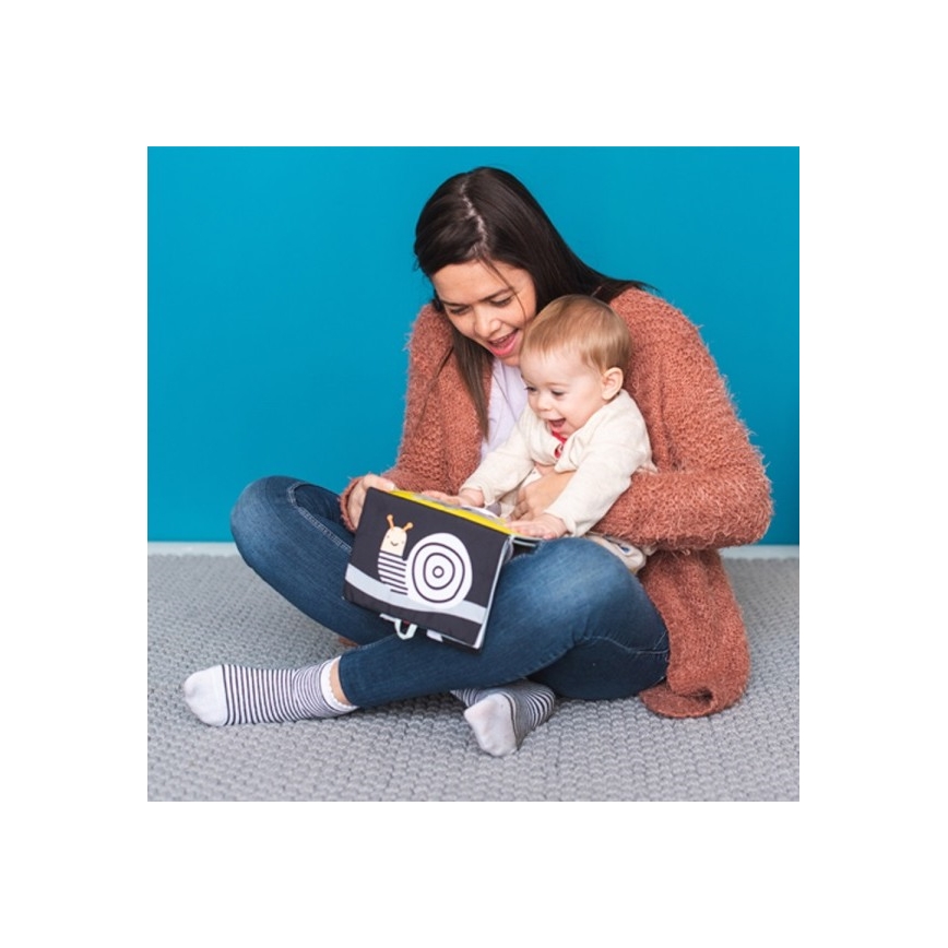 Taf Toys - Libro textil infantil con koala espejo