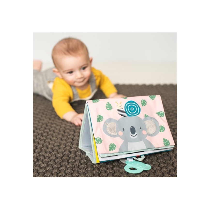 Taf Toys - Libro textil infantil con koala espejo