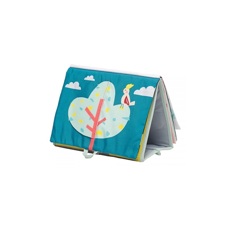 Taf Toys - Libro textil infantil con koala espejo