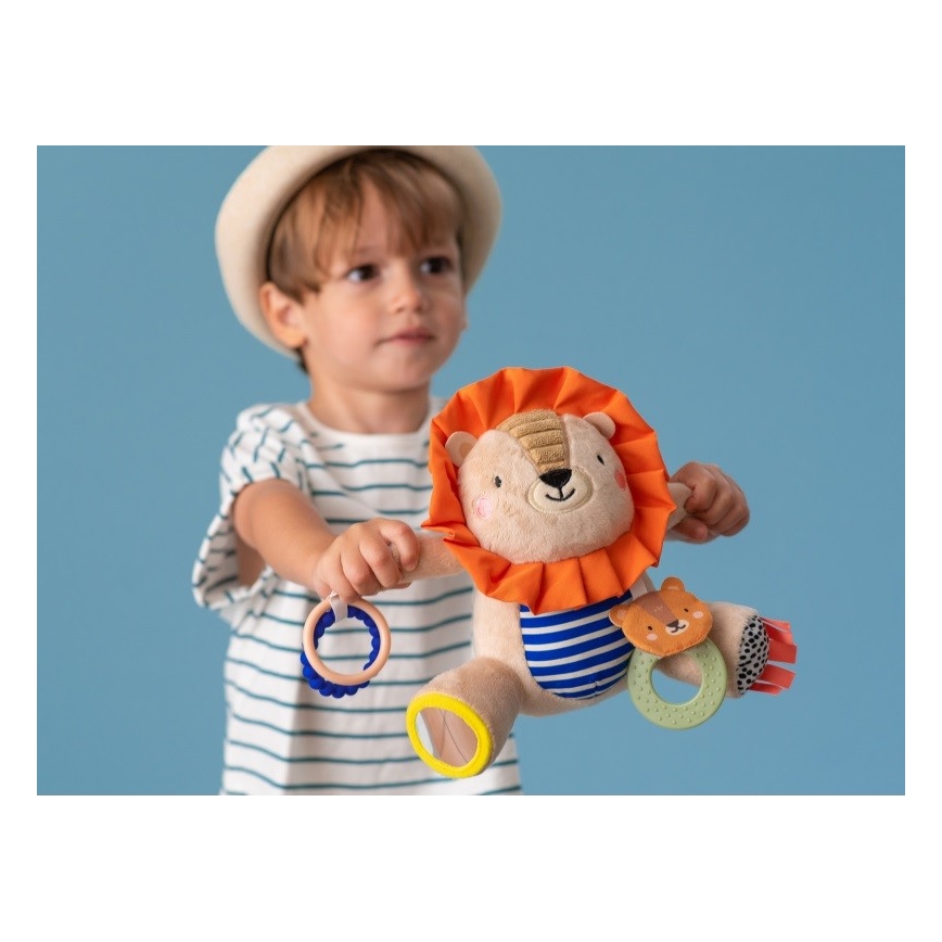 Taf Toys - Peluche con mordedor 25 cm león