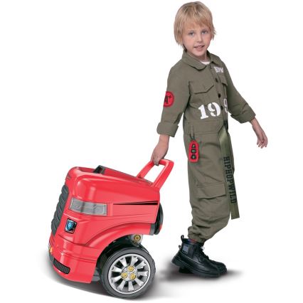 Taller de coches para niños rojo