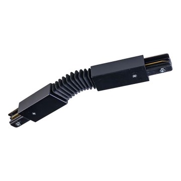 Tapa de extremo para riel monofásico TRACER flexible negro