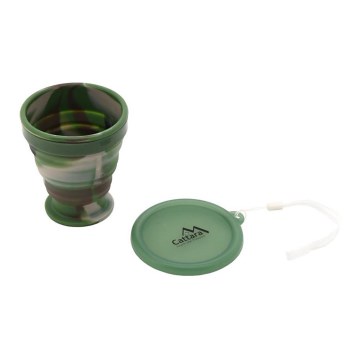 Taza plegable de silicona 200 ml