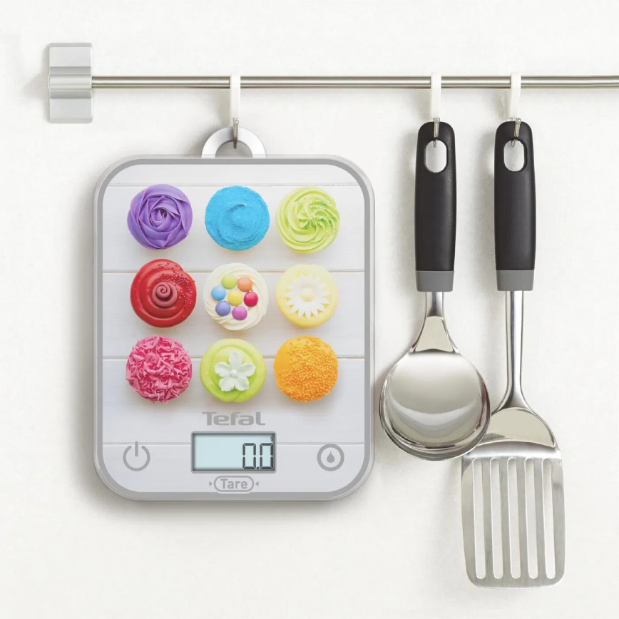 Tefal - Balanza de cocina OPTISS 2xAAA colorido