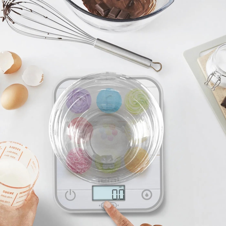 Tefal - Balanza de cocina OPTISS 2xAAA colorido