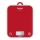 Tefal - Balanza de cocina OPTISS 2xAAA rojo